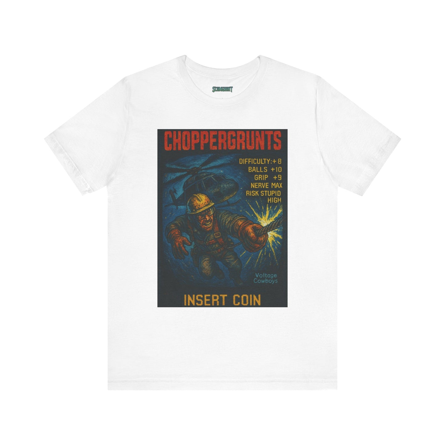 Choppergrunts tee