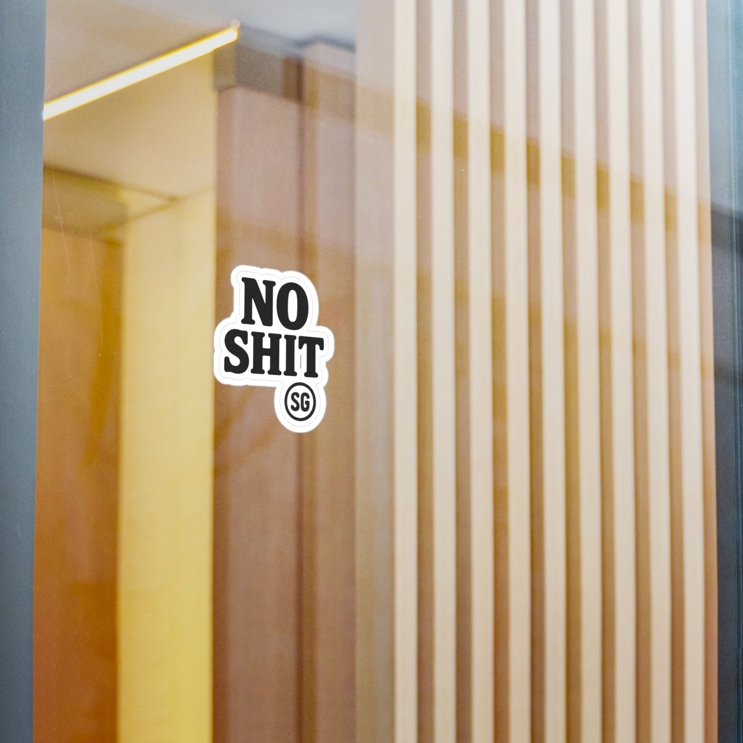 no shit.