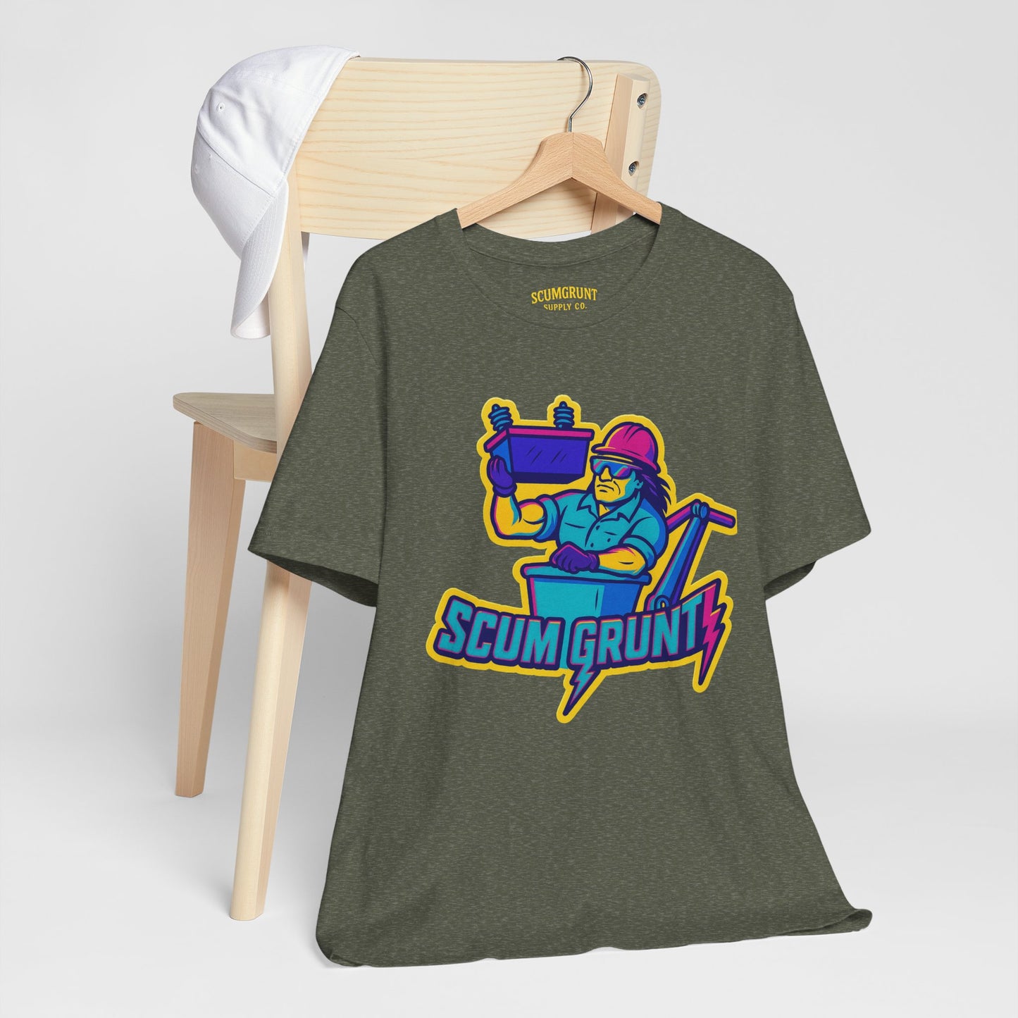 Graphic Tee- 'SCUM GRUNT'