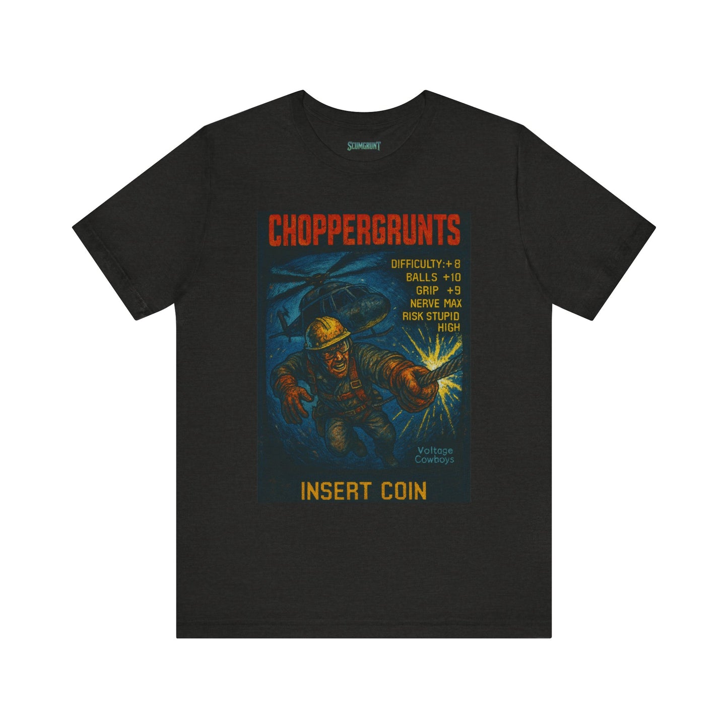 Choppergrunts tee