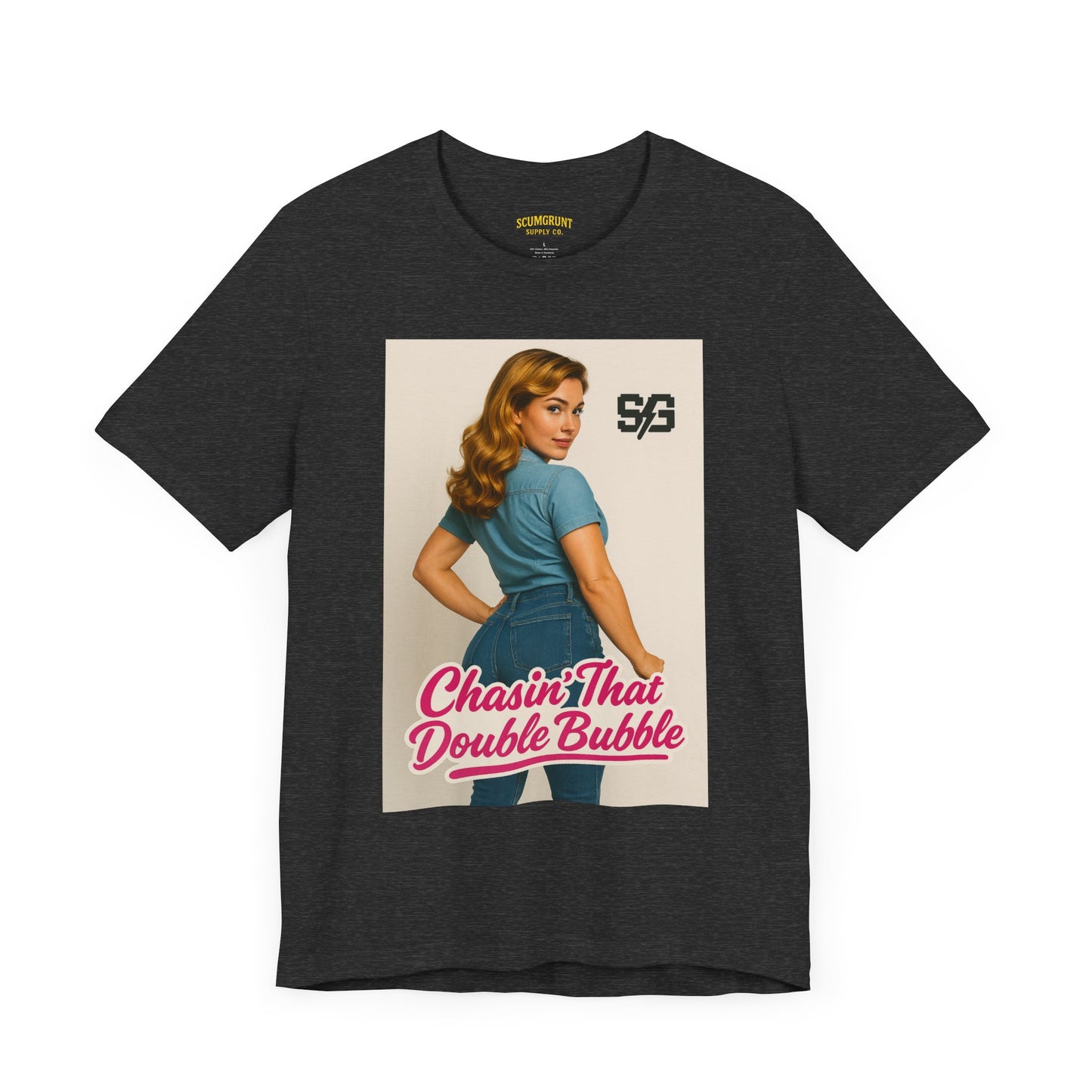 Retro Chasin' That Double Bubble - Vintage Style Graphic Shirt