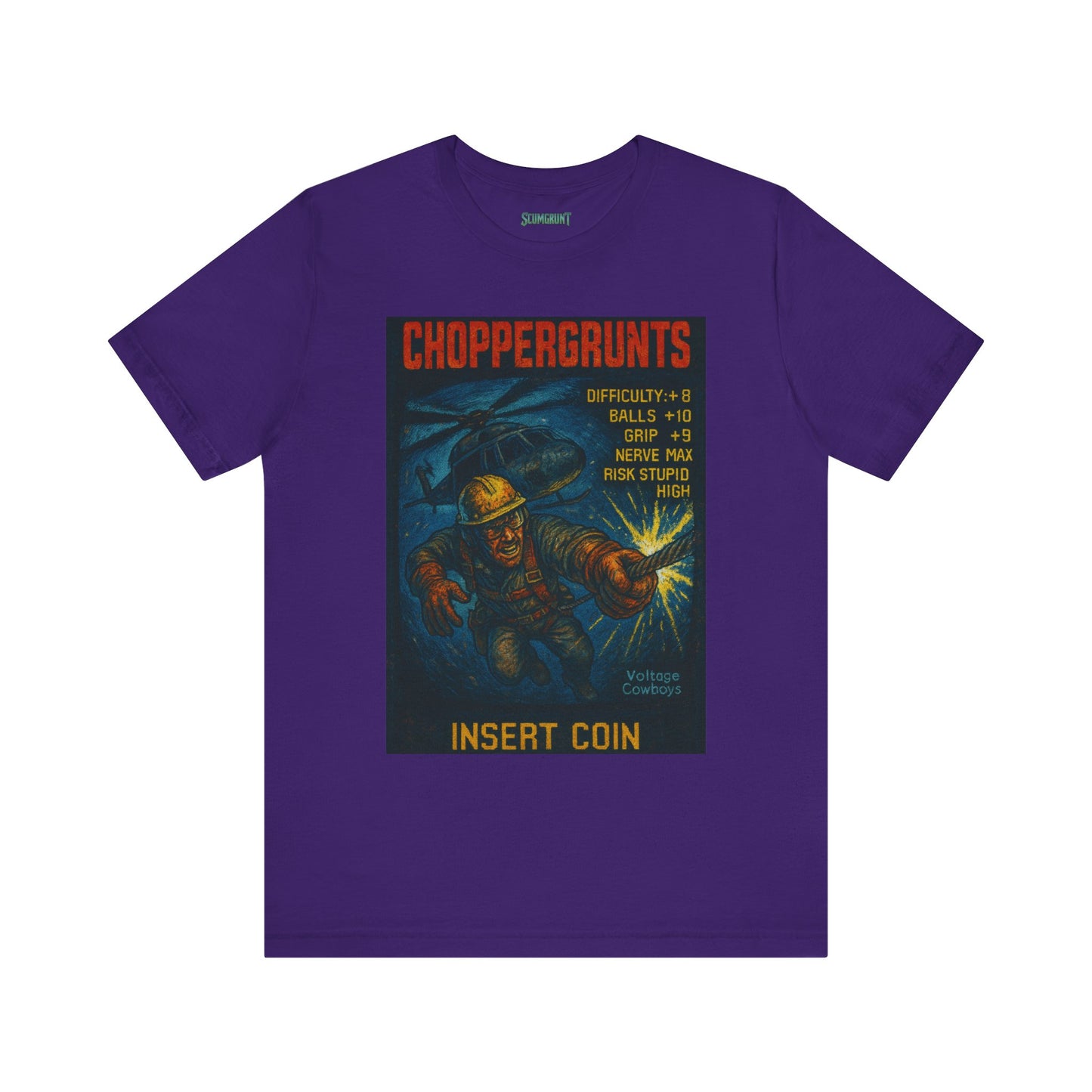 Choppergrunts tee