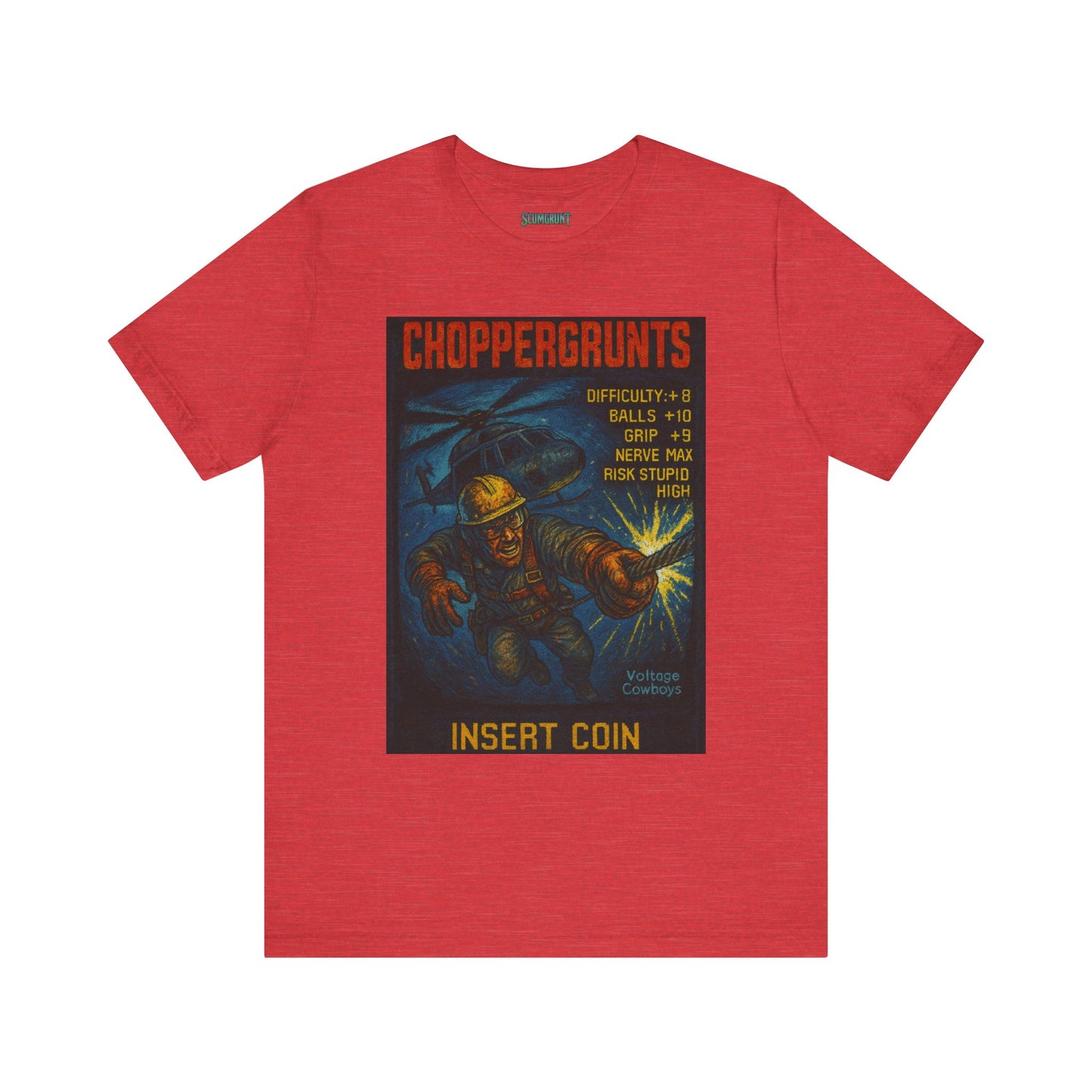 Choppergrunts tee