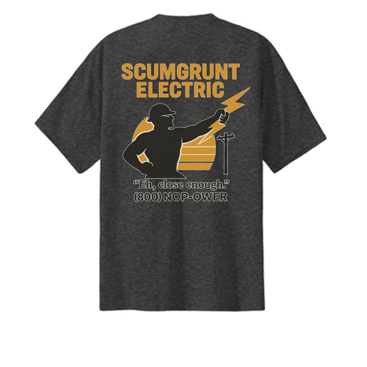 Dark Hthr Grey - BACK