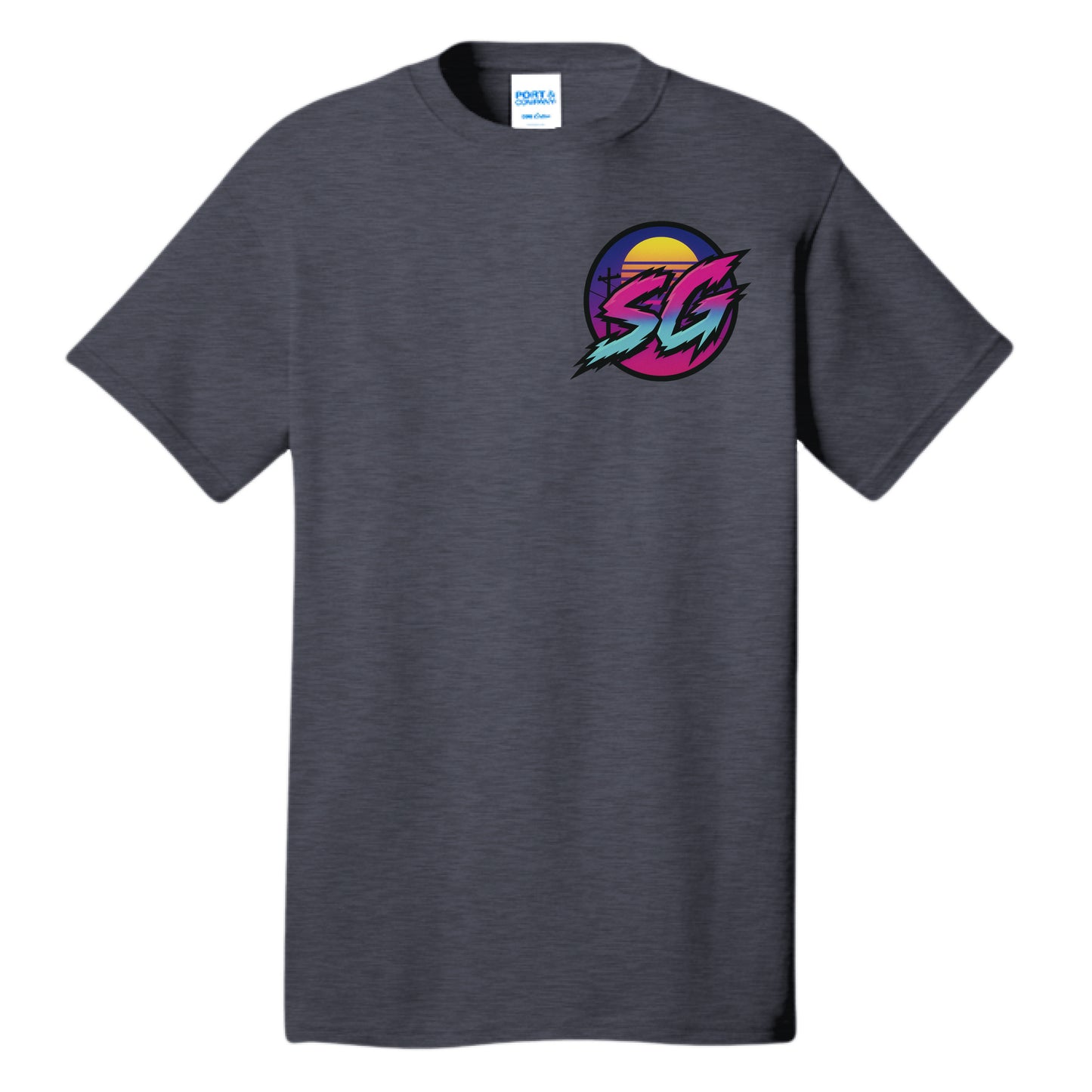 Heather Navy - FRONT