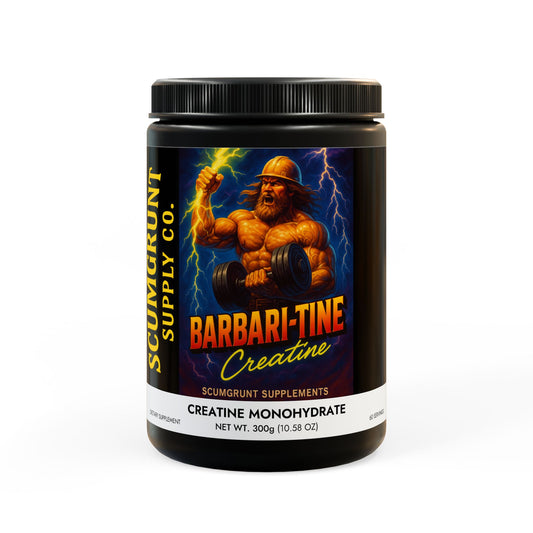 Barbari-Tine - Creatine Monohydrate Supplement (300g, 10.58oz)