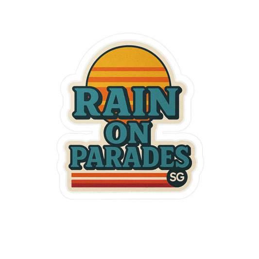 Rain on parades