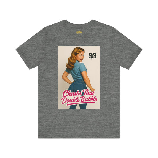 Retro Chasin' That Double Bubble - Vintage Style Graphic Shirt