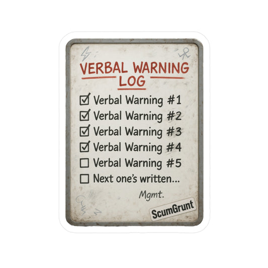 Verbal Warning
