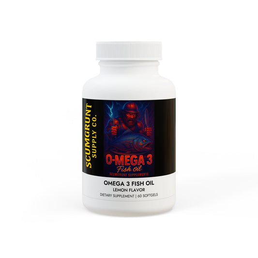 Omega 3 Fish Oil Supplement (60 Softgels)