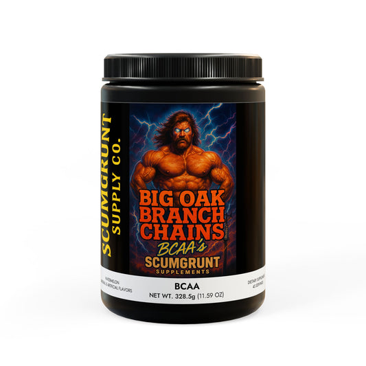 Big Oak Branch Chain's BCAA Supplement, Watermelon (325g, 11.46oz, 45 servings)