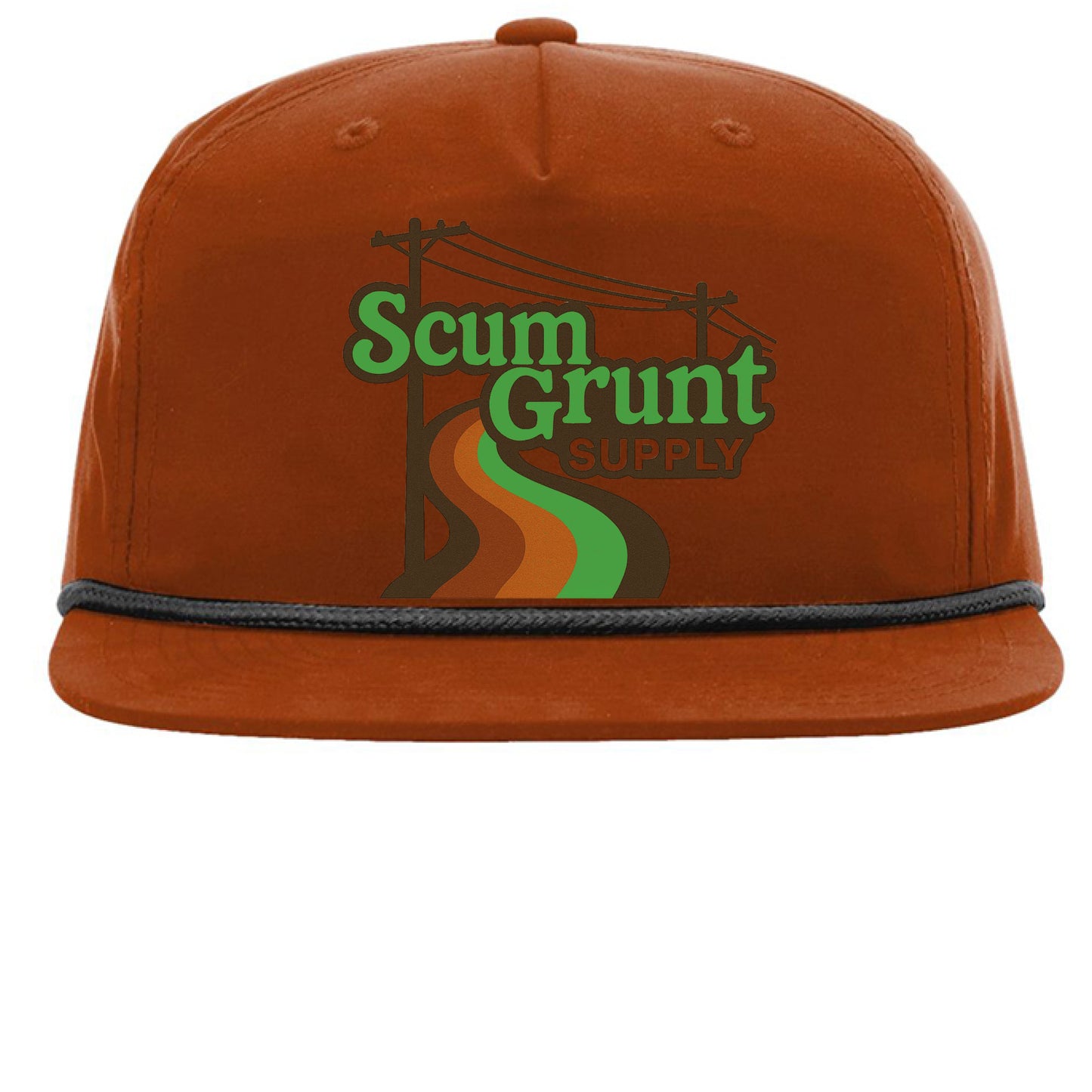 Dark Orange/ Black - FRONT